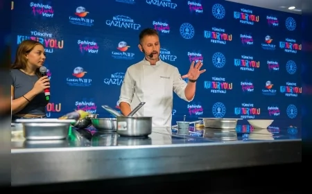 GastroANTEP Festivali’nde güvenli gıda temasıyla paneller, dünyaca ünlü şeflerin gösterileri ve Gaziantep mutfağı öne çıktı