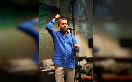 Mehmet Kaplan Muğla’da konserle yeni albümünü tanıttı, sahnede akademisyen orkestra yer aldı