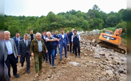 Başkan Mehmet Hilmi Güler: “Akören Göleti su ihtiyacını karşılayacak, turizme katkı sunacak”