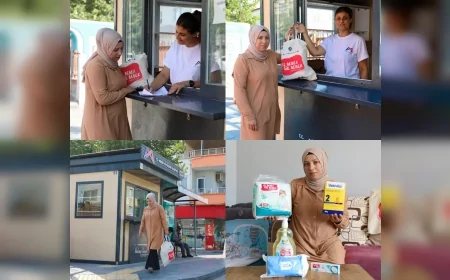 Mersin’de 53 bin 113 destek paketi dar gelirli ailelere ulaştı: ‘El Bebek Gül Bebek’ projesi 5 yıldır sürüyor!