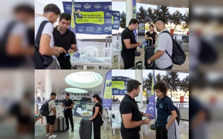 Mersin Büyükşehir, üniversiteye başlayan gençleri otogarda karşılayarak öğrencilere hizmetlerini tanıtıyor!