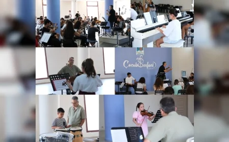 Narlıdere Belediyesi Çocuk Senfoni Orkestrası seçmelerini tamamladı, 2025-2026 dönemi çalışmalarına başladı!