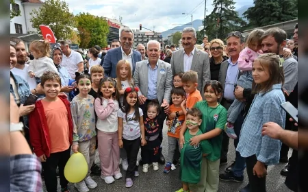 Bursa’da Avrupa Hareketlilik Haftası başladı: Yürüyüş, bisiklet ve çocuk etkinlikleriyle dolu program