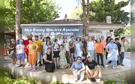 Polonyalı özel eğitim grubu, Muratpaşa Engelsiz Kafe’de projeleri yerinde inceledi