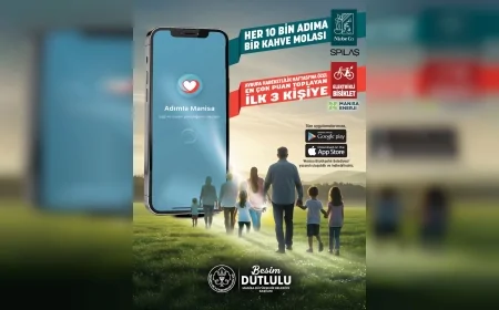 Manisa Büyükşehir ‘Adımla Manisa’ uygulamasıyla yürüyüşleri ödüllü hale getiriyor