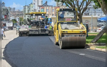 Kepez Belediyesi 6 ayda 30 kilometre yeni yol ve 477 kilometrelik altyapı hattı kazandırdı