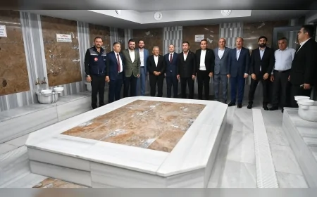 Kayseri’de 10 milyon TL yatırımla yenilenen Bünyan Hamamı modern haliyle hizmete açıldı