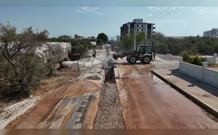 Antalya’da 500 milyon TL’lik dev kanalizasyon yatırımı: 28 mahallede 80 kilometrelik hat yapılıyor