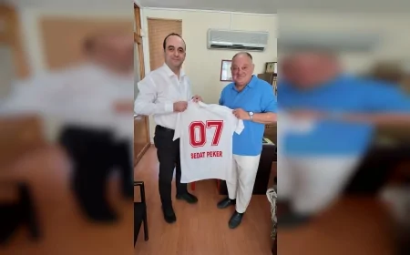 Sedat Peker’den Kepezspor Futbol A.Ş.’ye destek açıklaması ve forma jesti