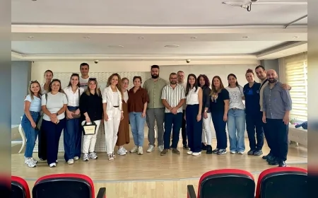 Giresun Belediyesi personeline iş sağlığı ve güvenliği eğitimi verildi