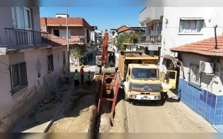 Başkan Özlem Çerçioğlu’ndan Germencik’e 27 milyon TL’lik yağmursuyu altyapı yatırımı