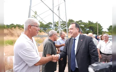 Manisa’da eski Savaştepe Yolu asfaltlandı, kırsal mahallelerin ulaşımı güvenli hale geldi