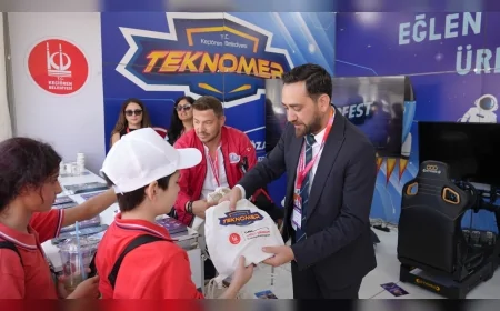 Keçiören Belediyesi TEKNOMER, TEKNOFEST İstanbul’da 3D yazıcı, VR uçuş simülasyonu ve robotik deneyimlerle ilgi odağı oldu