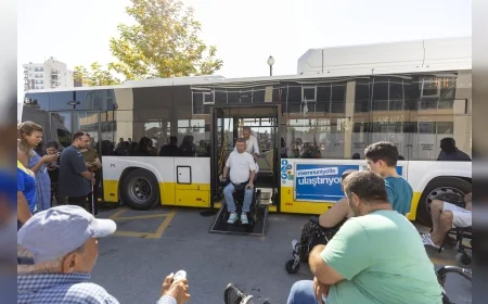 Mersin’de Avrupa Hareketlilik Haftası kapsamında özel gereksinimli bireylere güvenli ulaşım eğitimi verildi