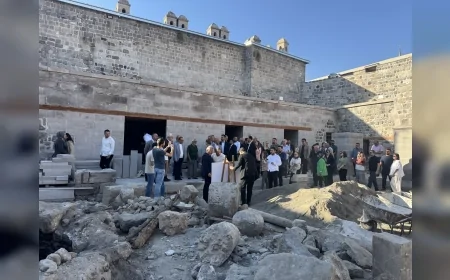 Kayseri Kent Konseyi, Gön Hanı, Vezir Hanı ve Bedesten’de inceleme yaptı