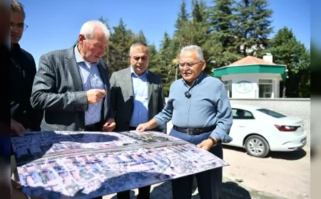 Kayseri’de DSİ Katlı Kavşağı Projesi Başladı, Büyükkılıç Çalışmaları Yerinde İnceledi