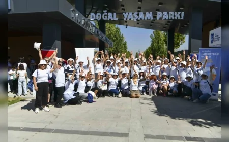 Ankara’da Avrupa Hareketlilik Haftası başladı: Her yaştan katılımın olduğu yürüyüş etkinliği düzenlendi