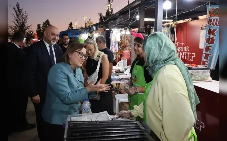 Gaziantep Büyükşehir Belediye Başkanı Fatma Şahin: "Festival Park’ta vatandaşlarla buluşmanın mutluluğunu yaşıyoruz"