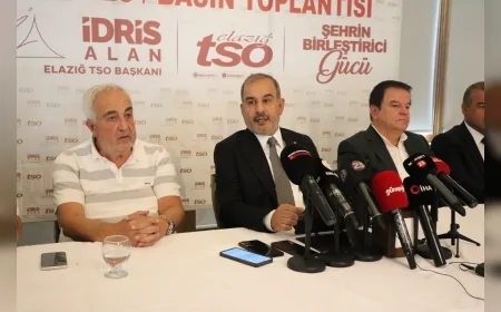 Elazığ TSO Başkanı İdris Alan: “Şehrin sorunlarında sağımıza solumuza bakmadan biz varız dedik”