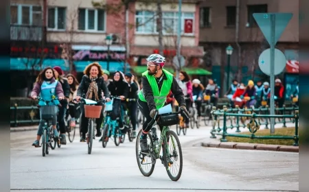 Eskişehir’de Avrupa Hareketlilik Haftası bisiklet kortejiyle kutlanacak, sokaklar pedal sesleriyle renklenecek