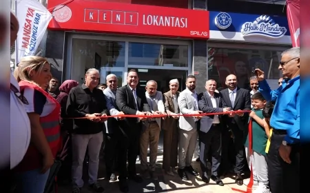 Manisa’da sosyal belediyecilik adımı: Şehzadeler’de Kent Lokantası ve Halk Mandıra açıldı