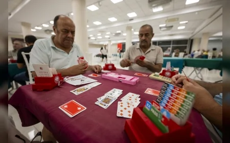 Mersin’de 39. Uluslararası Briç Festivali başladı, yüzlerce sporcu bir araya geldi