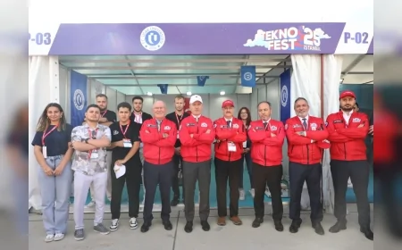 Uşak Üniversitesi TEKNOFEST 2025’te yapay zeka, biyoteknoloji ve VR projeleriyle yoğun ilgi gördü