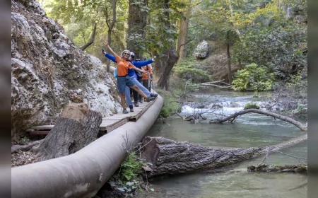 Mersin Büyükşehir’den Avrupa Hareketlilik Haftası’nda Tarihi Kilikya Yolu yürüyüşü doğa ve tarih buluşturdu