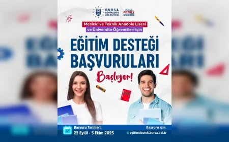 Bursa Büyükşehir Belediye Başkanı Mustafa Bozbey: “10 bin öğrencimize eğitim desteği vereceğiz”