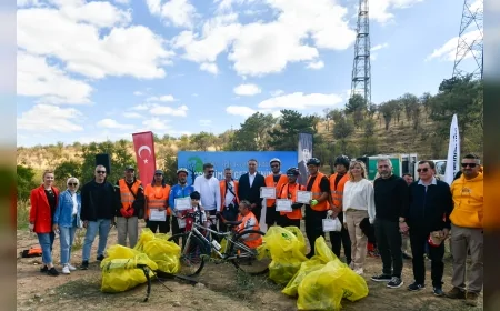 Çankaya’da Dünya Temizlik Günü’nde çevre bilinci için toplu etkinlik düzenlendi