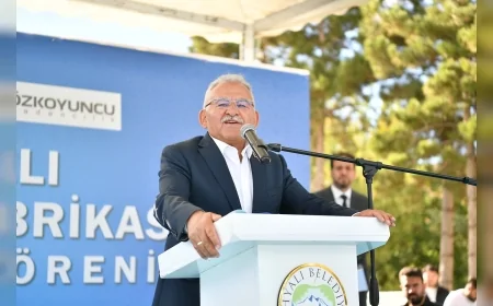 Başkan Memduh Büyükkılıç: "Yahyalı’ya 6 yılda 1 milyar 79 milyon TL yatırım yaptık"
