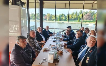 Eskişehir’de 19 Eylül Gaziler Günü’nde şehit yakınları ve gaziler Kent Lokantası’nda buluştu