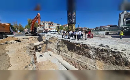 Keçiören Etlik Mahallesi’nde 40 yıllık su taşkını sorunu ASKİ yatırımıyla çözülüyor