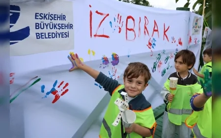 Başkan Ünlüce: "Çocuklarımızla birlikte geleceğe doğayı koruyacağımıza söz veriyoruz"