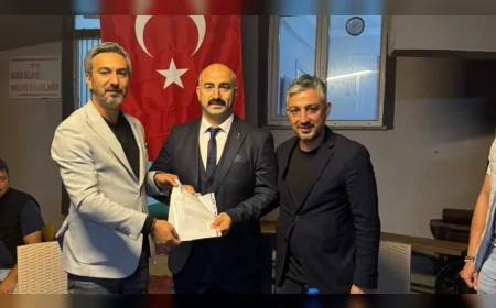 Anahtar Parti Boğaziçi’nde yeni Belde Başkanı’nı açıkladı, sürpriz katılım törene damga vurdu