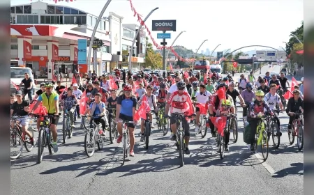 Keçiören’de Avrupa Hareketlilik Haftası renkli etkinliklerle kutlandı, bisiklet turu ve konser büyük ilgi gördü