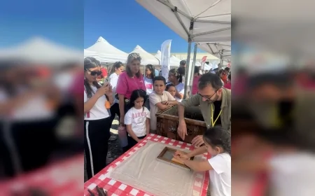 Yalova Belediyesi İbrahim Müteferrika Kağıt Müzesi, Arkeofest 2025’te el yapımı kağıtlarıyla yoğun ilgi gördü