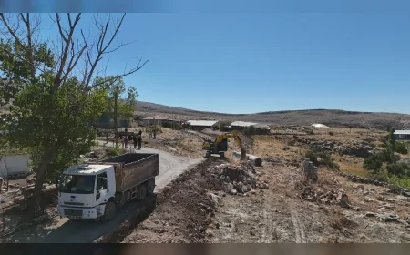 ASAT Korkuteli Manay’da 8,5 kilometrelik yeni içme suyu hattı çalışmasına başladı