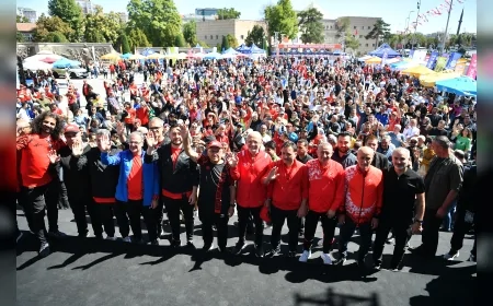 Kayseri’de 5. Uluslararası Yarı Maratonu ve spor etkinlikleri on binlerce kişiyi buluşturdu