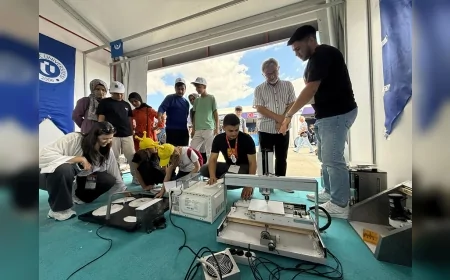 Uşak Üniversitesi TEKNOFEST 2025’te projelerini tanıttı, geri dönüşüm ürünleri yoğun ilgi gördü