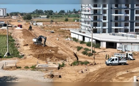 Aydın’da yol yapım ve yenileme çalışmaları Batı Çevre Bulvarı’ndan TOKİ Kavşağı’na kadar ilerliyor