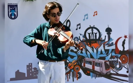 Ankara’da 7. Cadde Avrupa Hareketlilik Haftası için araç trafiğine kapatıldı, etkinliklerle çevre dostu yaşam vurgulandı