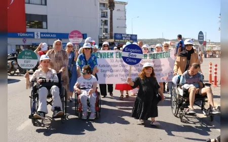 Ayvalık’ta 33’üncü Engelliler Kültür, Sanat ve Spor Etkinlikleri coşkuyla başladı