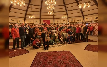 Çorum Belediyesi’nin “En Baba Kamp” etkinliğinde babalar ve çocuklar doğayla buluştu