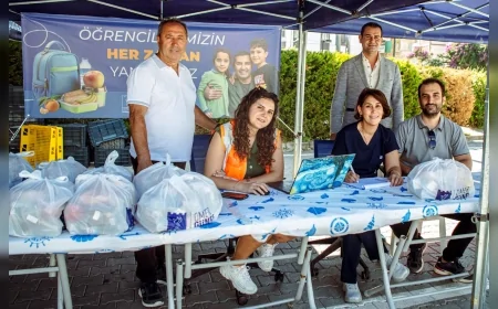 Kuşadası Belediyesi ihtiyaç sahibi öğrencilere beslenme desteğini 2025-2026 döneminde de sürdürüyor
