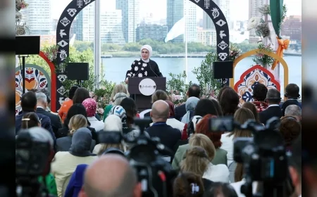 Emine Erdoğan New York’ta: “Anadolu’daki yaşam sürdürülebilir kalkınma hedefleri için yol haritası”