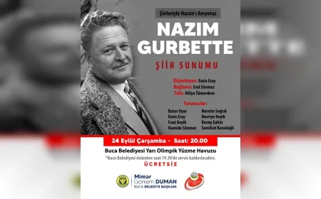 Buca’da “Nâzım Gurbette” etkinliğiyle Nâzım Hikmet’in eserleri sahnelenecek