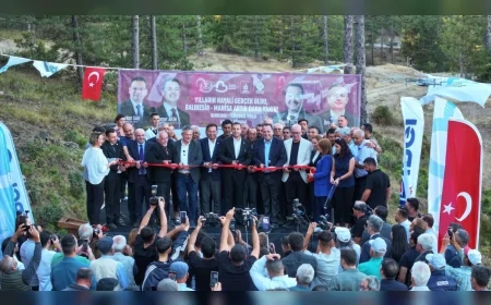 Gördes ve Sındırgı’yı bağlayan yol 4 belediyenin ortak çalışmasıyla yenilendi