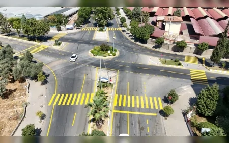 Aydın’da yol çizgileri ve yaya geçitleri yenileniyor, trafik düzeni için çalışmalar hız kazandı