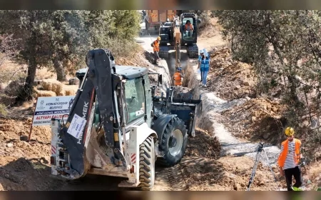 Başkan Özlem Çerçioğlu: "Çine’de 7,5 Milyon TL’lik Kanalizasyon Yatırımı Başlatıldı"